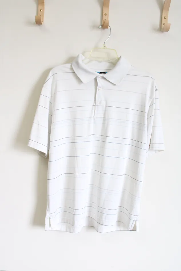 Earrings Roundtree Yorke Roundtree York Performance Cream Striped Polo Shirt L Earrings Roundtree Yorke Roundtree York Performance Cream Striped Polo Shirt L
