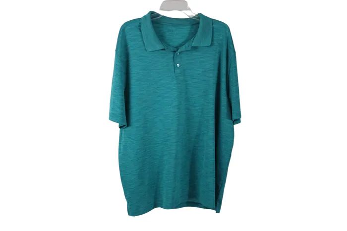 Haggar Blue Polo Shirt XXL Haggar Rings