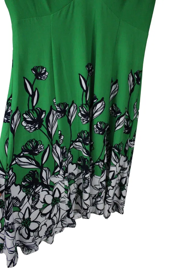 Jones New York Green Dress 12 Petite Jones New York Earrings