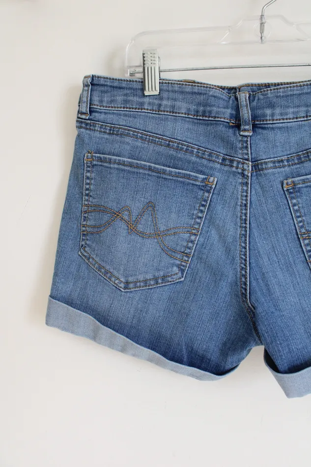 New York Company New York Co Denim Shorts 6 Earrings