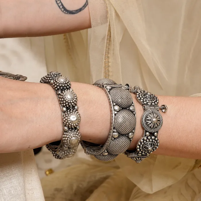 Bracelets Teejh Jaasritha Stacked Bracelet set Teejh