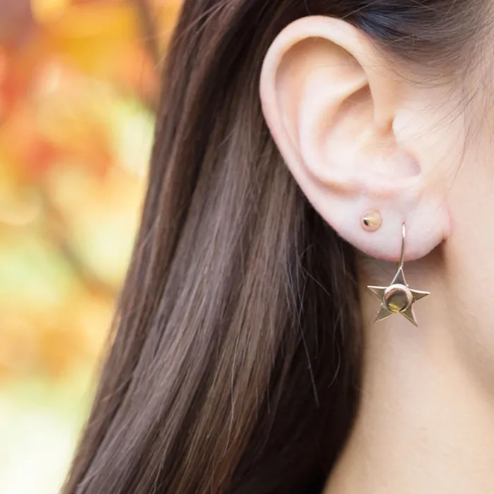 Earrings Fox Bond Originals The FB Spike Stud Earrings