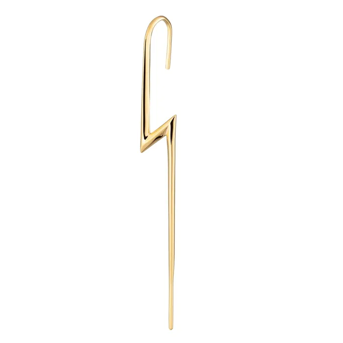 Earrings Scream Pretty Lightning Bolt Ear Crawler