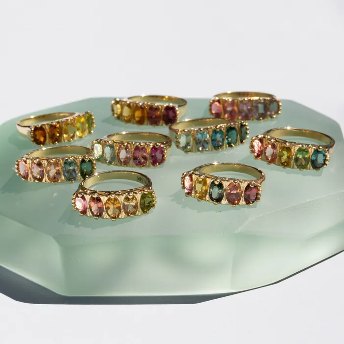 Fox Bond Originals The FB Cotton Candy Ombre Ring Rings