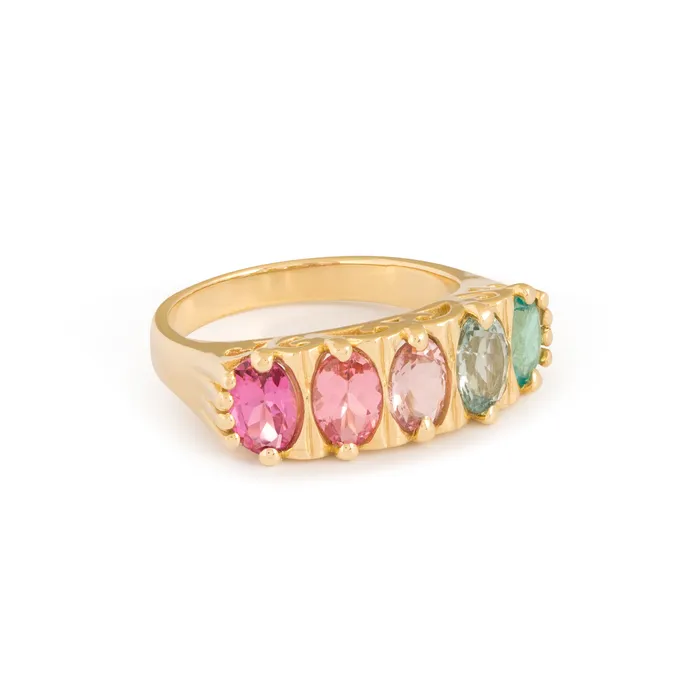 Fox Bond Originals The FB Cotton Candy Ombre Ring Rings