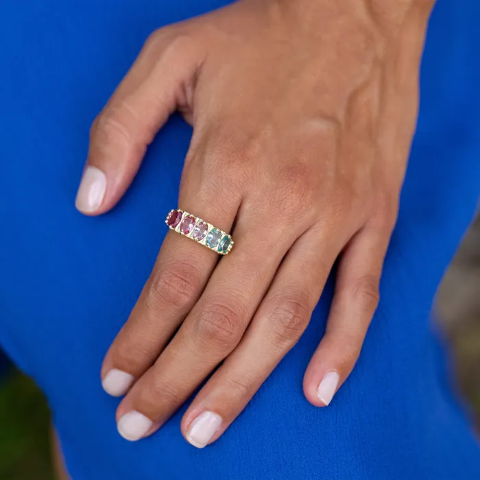 Fox Bond Originals The FB Cotton Candy Ombre Ring Rings