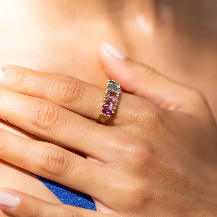 Fox Bond Originals The FB Cotton Candy Ombre Ring Rings