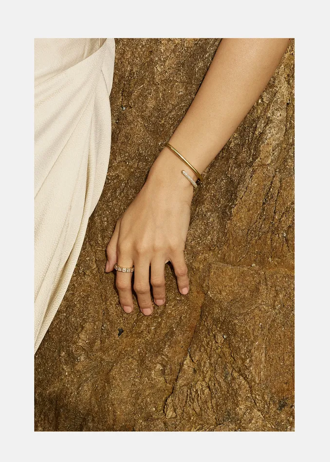 KATKIMfinejewelry Asscher Cosma Eternity Band Rings