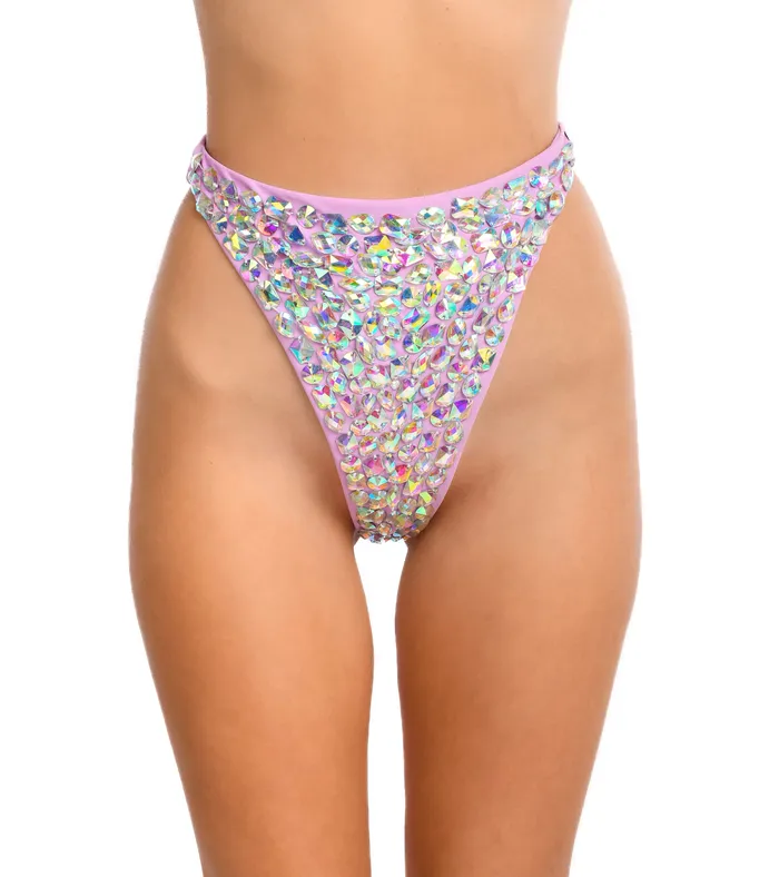 Lilac Daze Rhinestone Bottoms THE LUMI SHOP Earrings