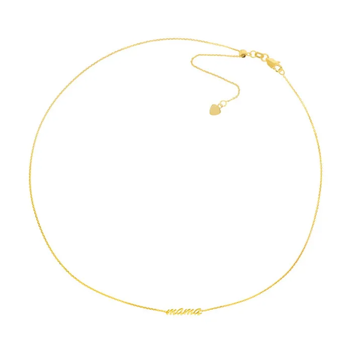 Mama Cursive Necklace Alexis Jae Necklaces