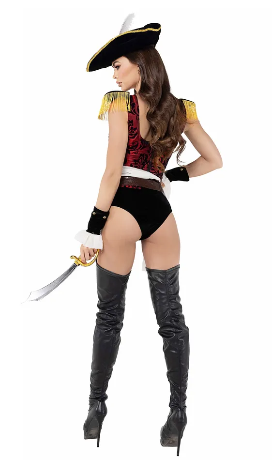 PB119 7pc Playboy High Sea Pirate Roma Costume Earrings