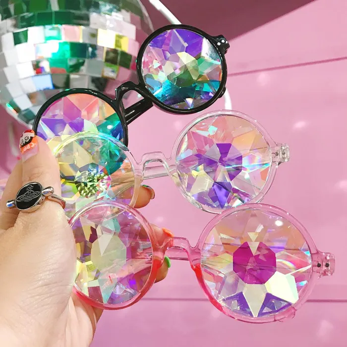 Pixie Kaleidoscope Glasses 3 Colors THE LUMi SHOP Earrings