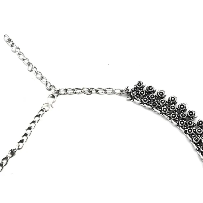 Rings Teejh Teejh Abhipsa Silver Oxidised Jewelry Gift Set