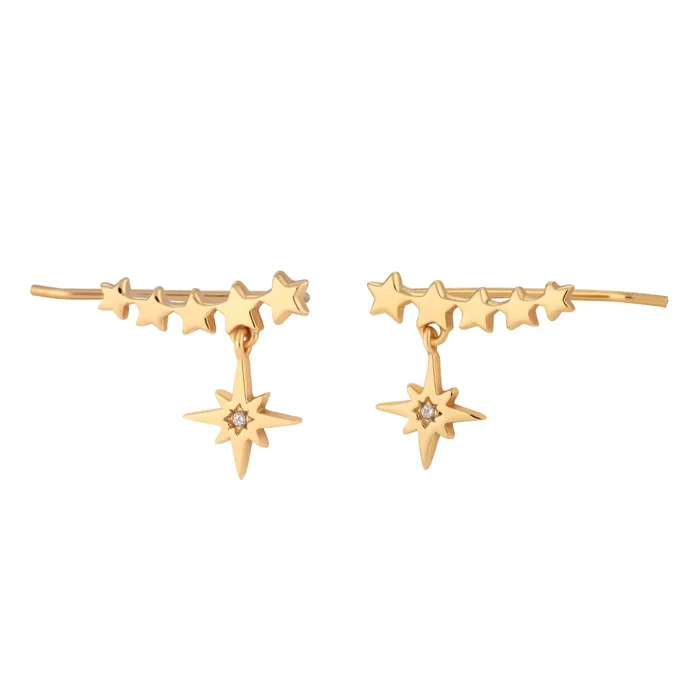 Starburst Ear Climber Earrings Scream Pretty Earrings Starburst Ear Climber Earrings Scream Pretty Earrings