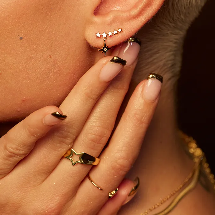 Starburst Ear Climber Earrings Scream Pretty Earrings Starburst Ear Climber Earrings Scream Pretty Earrings