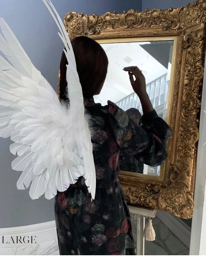 Stonehart Jewelry Earrings Designer Made Floating Wings in Lavender