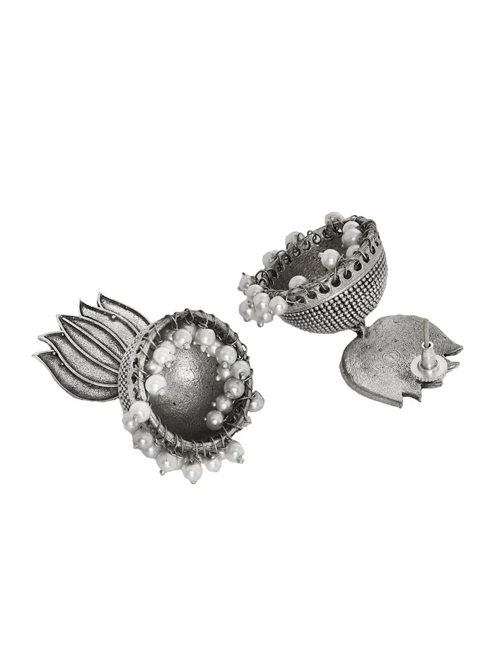 Teejh Rings Teejh Nandana Silver Oxidised Jewelry Gift Set