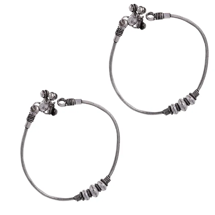 Teejh Rings Teejh Nandana Silver Oxidised Jewelry Gift Set
