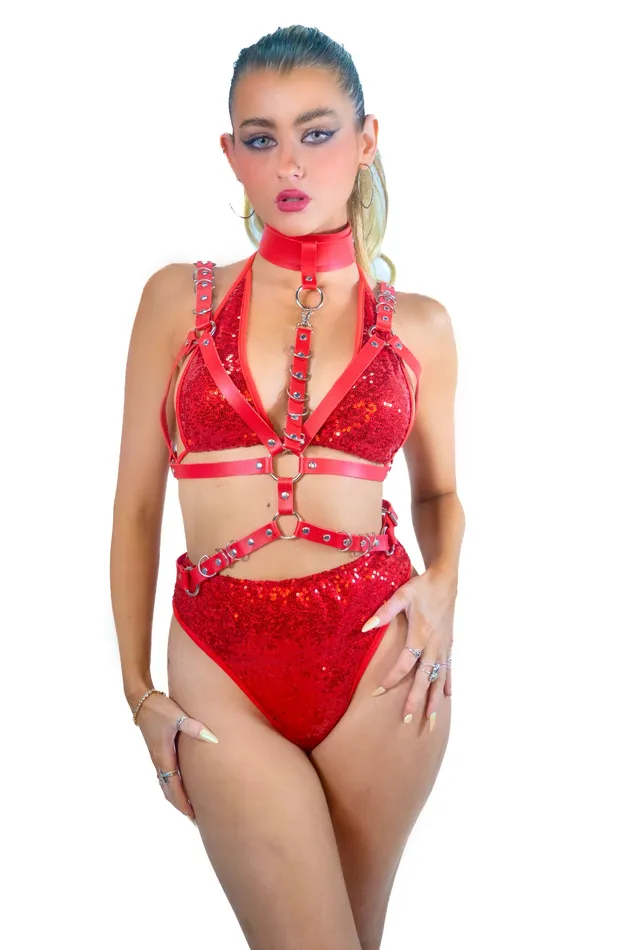 THE LUMI SHOP Earrings FULL OUTFIT Ruby Babe