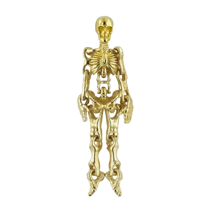 threadless Eternal Wanderer End in Gold Anatometal Earrings