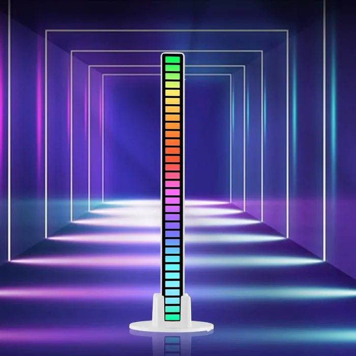 worldnetgifts Necklaces RGB Sound Reactive LED Light Bar