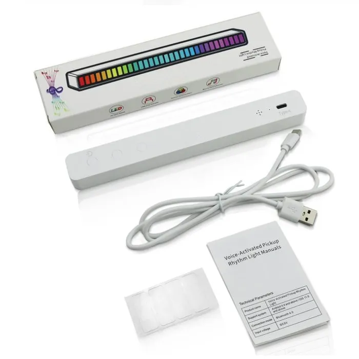 worldnetgifts Necklaces RGB Sound Reactive LED Light Bar