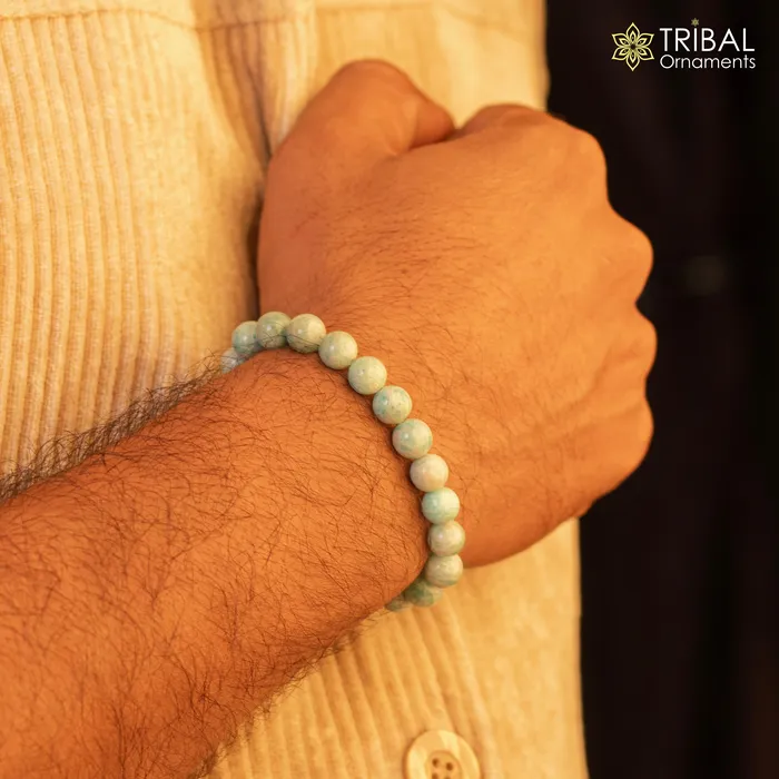 8 MM Morganite natural stone handmade beaded bracelet customized unisex Jewelry stnbr113 TRIBAL ORNAMENTS Bracelets 8 MM Morganite natural stone handmade beaded bracelet customized unisex Jewelry stnbr113 TRIBAL ORNAMENTS Bracelets