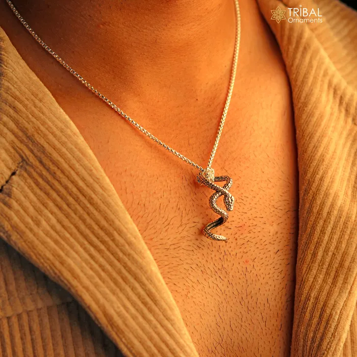925 sterling silver unique waved snake pendant king cobra snake pendant is n embodiment of timeless beauty and symbolism nsp644 TRIBAL ORNAMENTS Necklaces 925 sterling silver unique waved snake pendant king cobra snake pendant is n embodiment of timeless beauty and symbolism nsp644 TRIBAL ORNAMENTS Necklaces
