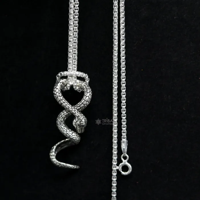 925 sterling silver unique waved snake pendant king cobra snake pendant is n embodiment of timeless beauty and symbolism nsp644 TRIBAL ORNAMENTS Necklaces 925 sterling silver unique waved snake pendant king cobra snake pendant is n embodiment of timeless beauty and symbolism nsp644 TRIBAL ORNAMENTS Necklaces