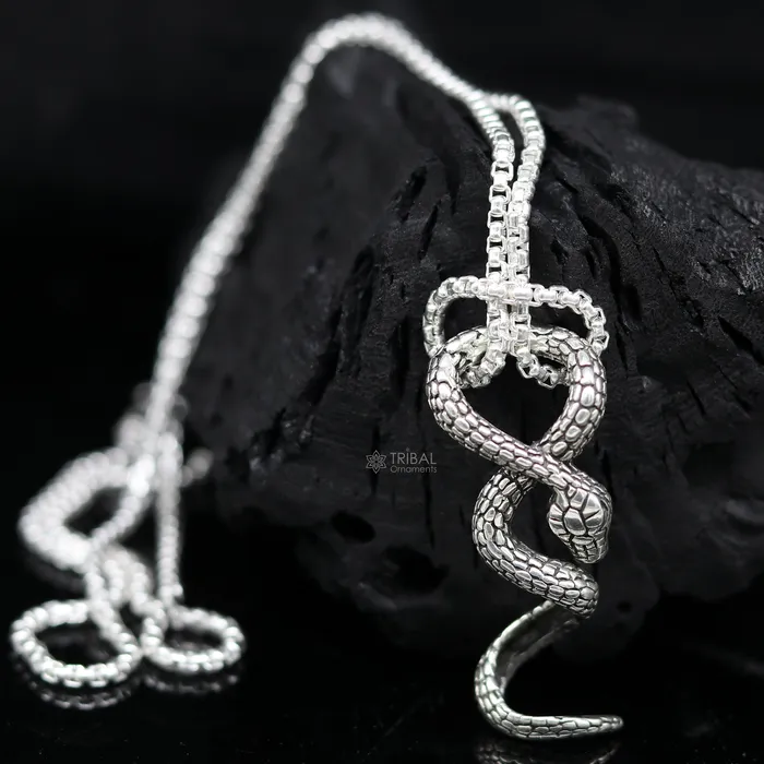 925 sterling silver unique waved snake pendant king cobra snake pendant is n embodiment of timeless beauty and symbolism nsp644 TRIBAL ORNAMENTS Necklaces 925 sterling silver unique waved snake pendant king cobra snake pendant is n embodiment of timeless beauty and symbolism nsp644 TRIBAL ORNAMENTS Necklaces