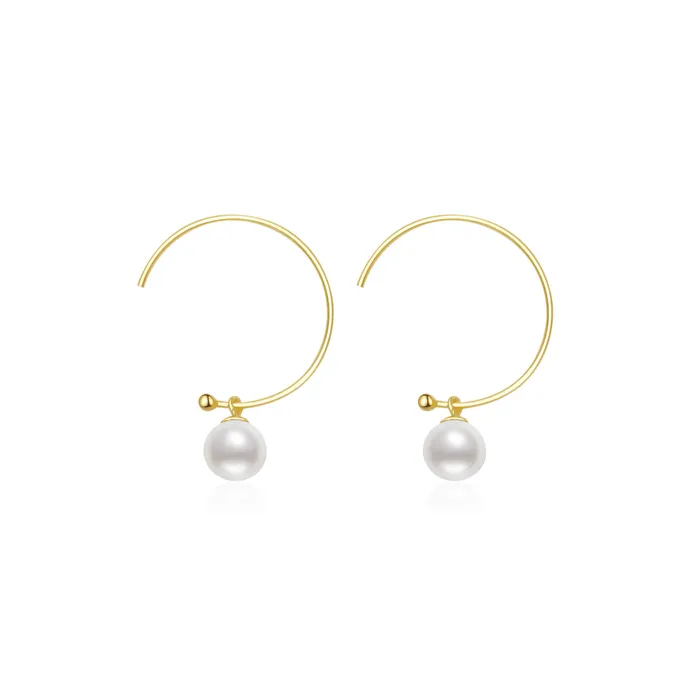 Earrings Pearly Lustre New Yorker Freshwater Pearl Earrings WE00466