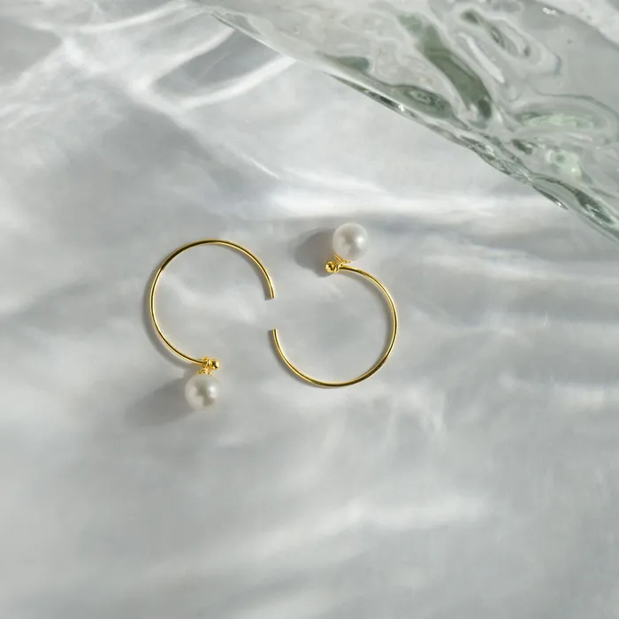 Earrings Pearly Lustre New Yorker Freshwater Pearl Earrings WE00466