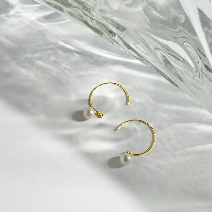 Earrings Pearly Lustre New Yorker Freshwater Pearl Earrings WE00466