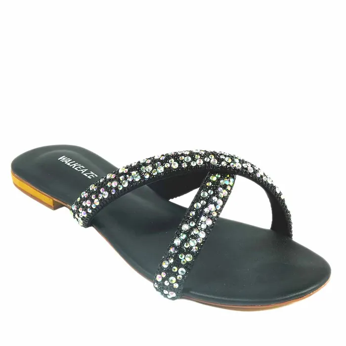 Earrings Women Formal Slippers 40738S Walkeaze
