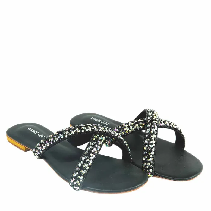 Earrings Women Formal Slippers 40738S Walkeaze
