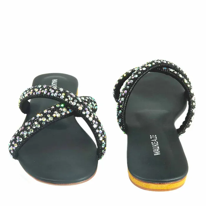 Earrings Women Formal Slippers 40738S Walkeaze