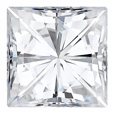 Fire Brilliance Earrings NEO Square Moissanite