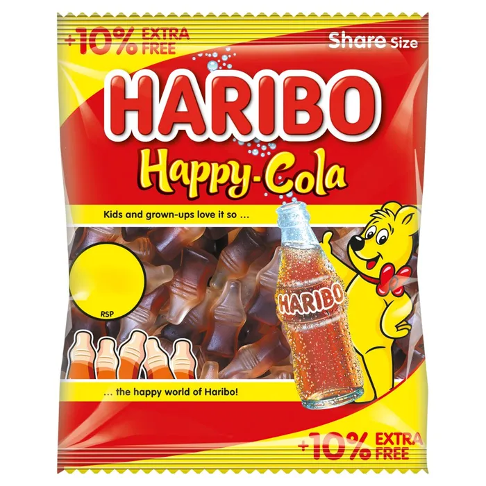 HRH International Earrings Haribo Happy Cola 154g