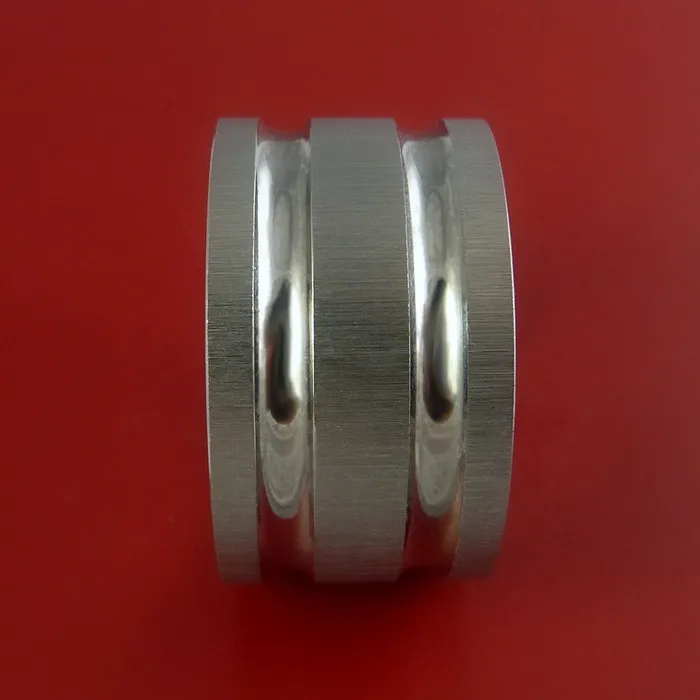 Lashbrook Rings Titanium Extra Wide Modern Style Band Fashion Ring Made to Any Sizing 3 to 22 Lashbrook Rings Titanium Extra Wide Modern Style Band Fashion Ring Made to Any Sizing 3 to 22