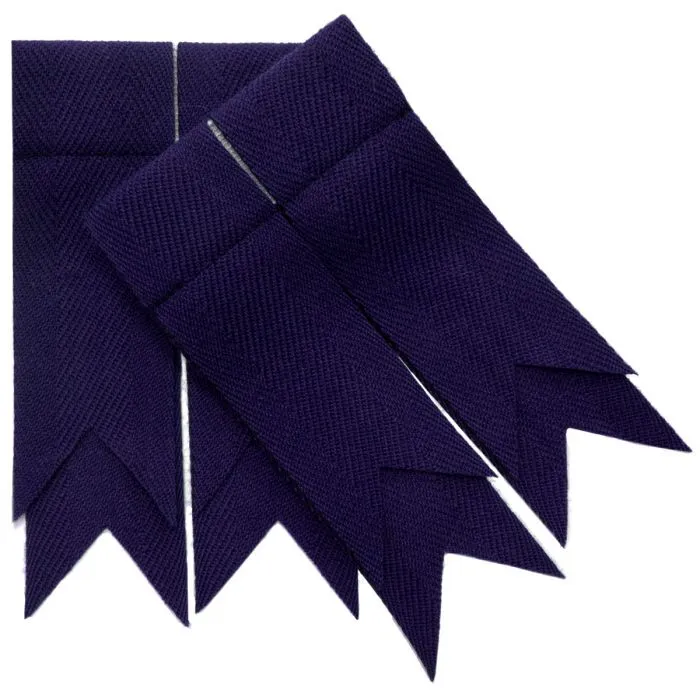 Lochcarron Earrings Solid Colour Flashes