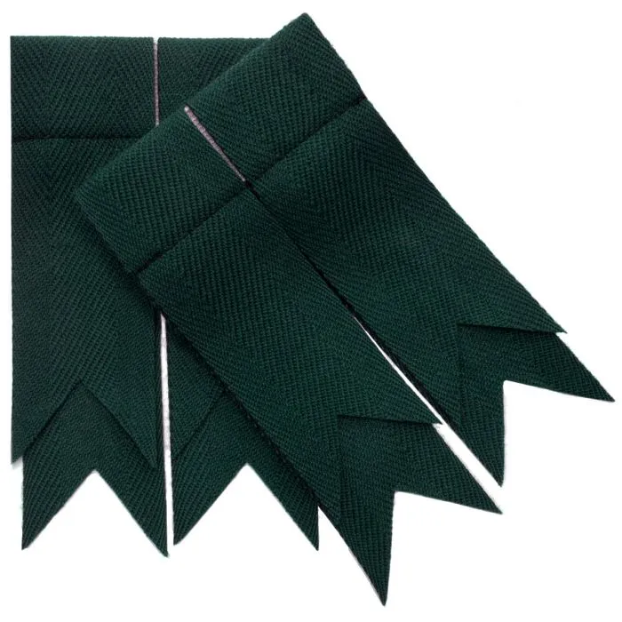 Lochcarron Earrings Solid Colour Flashes