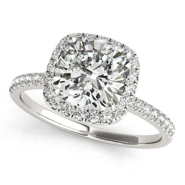 Mattie 95mm or 42 Cts DEW Old Mine Cut OMC Cushion Moissanite Diamond Halo Micro Pave Engagement 14K White Gold Ring Fire Brilliance Rings Mattie 95mm or 42 Cts DEW Old Mine Cut OMC Cushion Moissanite Diamond Halo Micro Pave Engagement 14K White Gold Ring Fire Brilliance Rings
