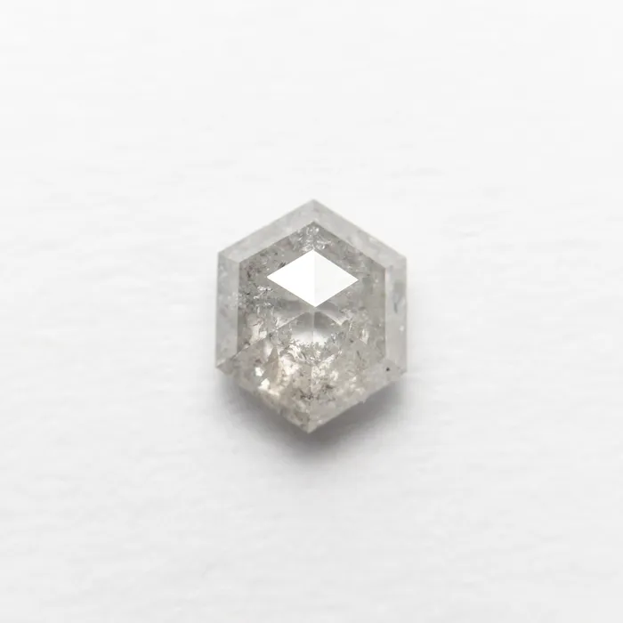 Misfit Diamonds 079ct 614x499x300mm Hexagon Rosecut 1961935 Earrings