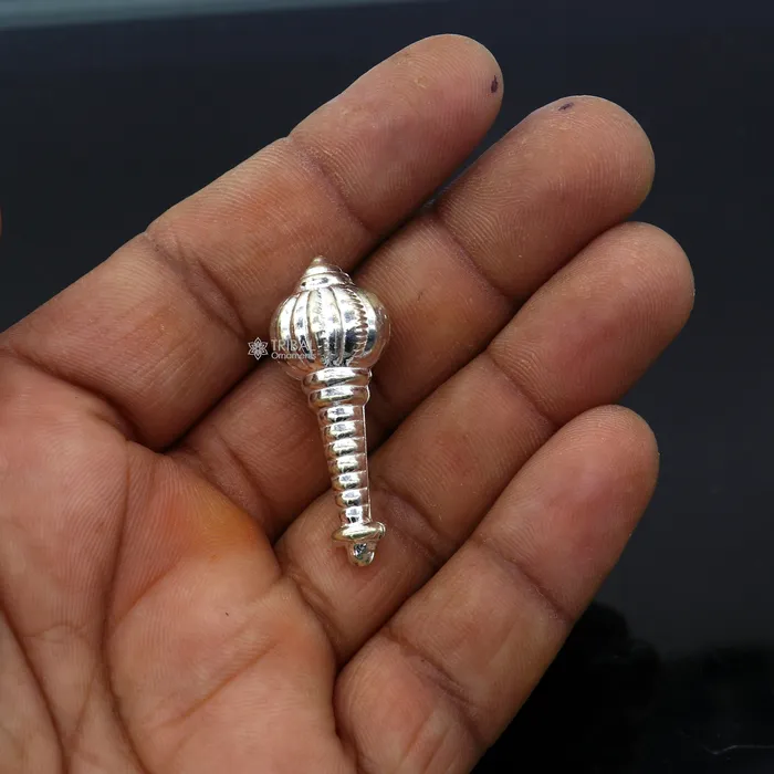 Necklaces 925 Sterling silver handmade lord HanumanA GadaMace divine BAJRANGBALI weapon gift for idol hanuman for best wishes puja articles su1300 TRIBAL ORNAMENTS Necklaces 925 Sterling silver handmade lord HanumanA GadaMace divine BAJRANGBALI weapon gift for idol hanuman for best wishes puja articles su1300 TRIBAL ORNAMENTS