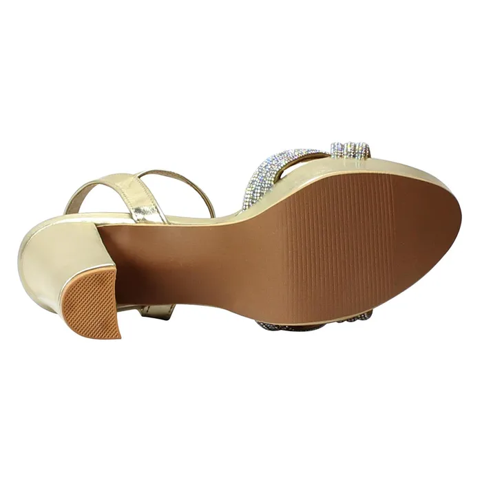Necklaces Women Formal Block Heel 62721S Walkeaze