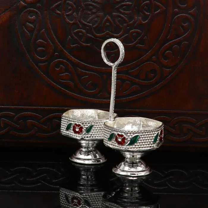 Rings 925 sterling silver handmade customized work puja utensils silver tilak bowl kesar chaindan kumkum patra or bowl silver article su155 TRIBAL ORNAMENTS Rings 925 sterling silver handmade customized work puja utensils silver tilak bowl kesar chaindan kumkum patra or bowl silver article su155 TRIBAL ORNAMENTS