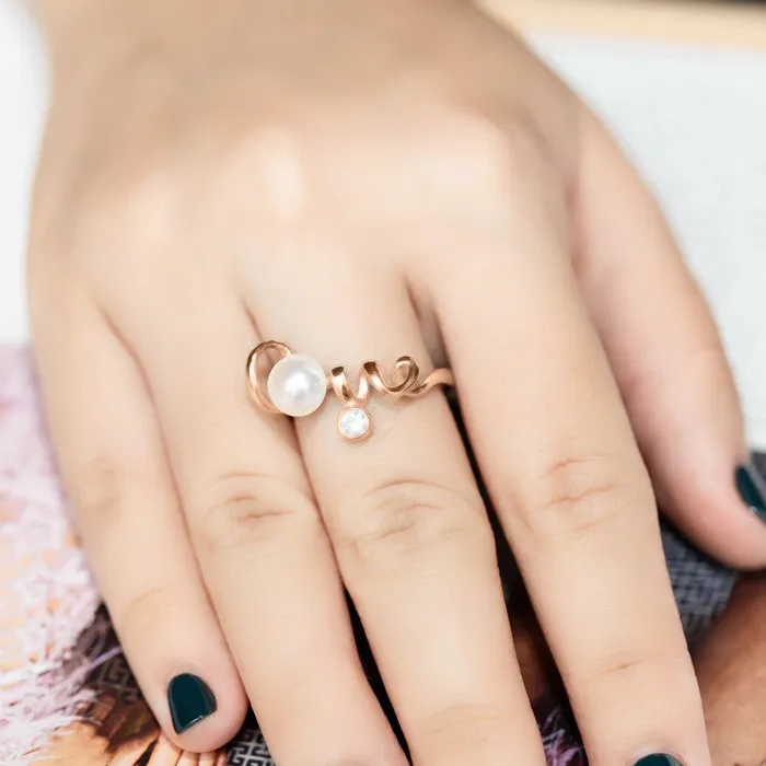 Rings Pearly Lustre New Yorker Freshwater Pearl Ring WR00149