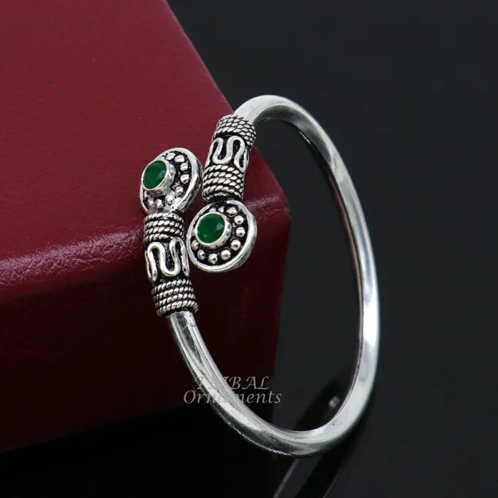 TRIBAL ORNAMENTS Bracelets 925 sterling silver handmade plain shiny baby bangle bracelet kada excellent gifting kids bracelet stylish gifting kada nsk533 TRIBAL ORNAMENTS Bracelets 925 sterling silver handmade plain shiny baby bangle bracelet kada excellent gifting kids bracelet stylish gifting kada nsk533