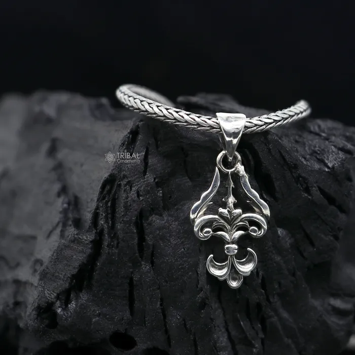 TRIBAL ORNAMENTS Necklaces 925 sterling silver lord shiva TRIDENT TRISHUL PENDANT high quality pendant silver necklace locket nsp697 TRIBAL ORNAMENTS Necklaces 925 sterling silver lord shiva TRIDENT TRISHUL PENDANT high quality pendant silver necklace locket nsp697
