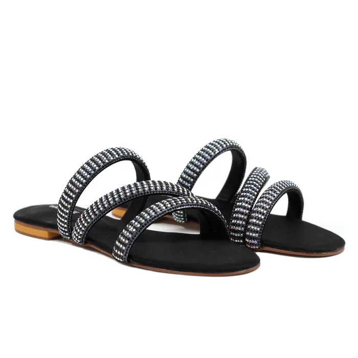 Walkeaze Earrings Women Formal Slippers 40843S